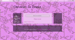 Desktop Screenshot of camarimdabeleza.blogspot.com
