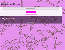 Tablet Screenshot of camarimdabeleza.blogspot.com