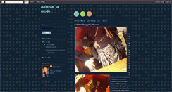 Desktop Screenshot of akikocoeur.blogspot.com