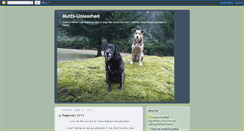 Desktop Screenshot of mutts-unleashed.blogspot.com