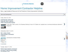Tablet Screenshot of contractorhelpline.blogspot.com