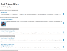 Tablet Screenshot of just2morebites.blogspot.com