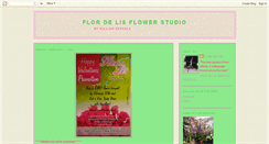 Desktop Screenshot of flordelisflowerstudio.blogspot.com