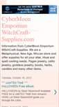 Mobile Screenshot of cybermoonemporium.blogspot.com