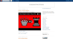 Desktop Screenshot of chesstwitter.blogspot.com