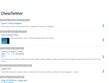 Tablet Screenshot of chesstwitter.blogspot.com