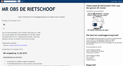 Desktop Screenshot of mrobsderietschoof.blogspot.com