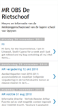 Mobile Screenshot of mrobsderietschoof.blogspot.com