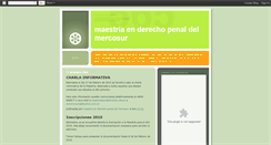 Desktop Screenshot of maestriadpm.blogspot.com