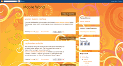 Desktop Screenshot of mymobileworld4all.blogspot.com