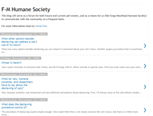 Tablet Screenshot of fmhumanesociety.blogspot.com