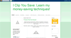 Desktop Screenshot of iclipyousave.blogspot.com