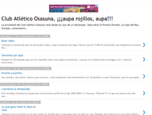 Tablet Screenshot of blogclubatleticoosasuna.blogspot.com