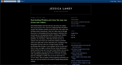 Desktop Screenshot of jessicalandy.blogspot.com