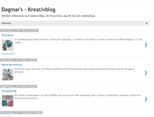 Tablet Screenshot of buntiens-kreative-seiten.blogspot.com