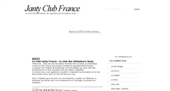 Desktop Screenshot of jantyclub-france.blogspot.com