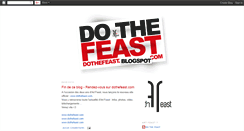 Desktop Screenshot of dothefeast.blogspot.com