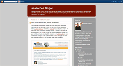 Desktop Screenshot of middleeast-project.blogspot.com