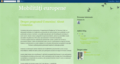 Desktop Screenshot of mobilitatieuropene.blogspot.com