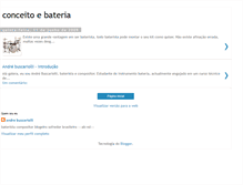 Tablet Screenshot of conceitoebateria.blogspot.com