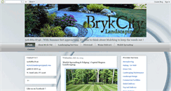 Desktop Screenshot of brykcitylandscape.blogspot.com