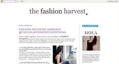 Desktop Screenshot of fashion-harvest.blogspot.com