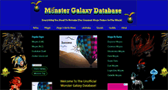 Desktop Screenshot of monstergalaxydatabase.blogspot.com