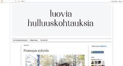 Desktop Screenshot of luoviahulluuskohtauksia.blogspot.com