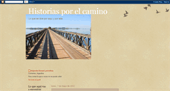 Desktop Screenshot of historiasporelcaminodeltaragui.blogspot.com