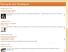 Tablet Screenshot of boxingbysydvanderpool.blogspot.com