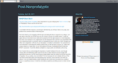 Desktop Screenshot of postnonprofalyptic.blogspot.com