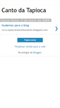 Mobile Screenshot of cantodatapioca.blogspot.com
