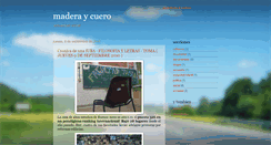 Desktop Screenshot of maderaycuero.blogspot.com