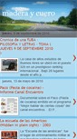 Mobile Screenshot of maderaycuero.blogspot.com