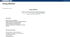 Desktop Screenshot of donggillkim.blogspot.com