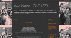 Desktop Screenshot of eliefauretpe.blogspot.com