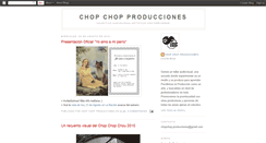 Desktop Screenshot of chopchop-producciones.blogspot.com