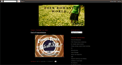 Desktop Screenshot of livinginafolkromanticworld.blogspot.com