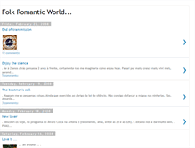 Tablet Screenshot of livinginafolkromanticworld.blogspot.com