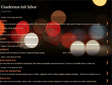 Tablet Screenshot of cuadernosinitlabor.blogspot.com