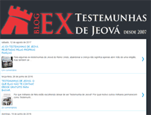 Tablet Screenshot of extestemunhasdejeova.blogspot.com