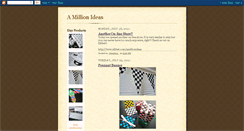 Desktop Screenshot of amillionideas.blogspot.com