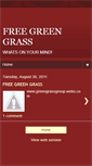 Mobile Screenshot of freegreengrass.blogspot.com