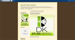 Desktop Screenshot of dkstudiodance.blogspot.com