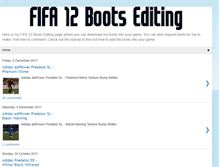 Tablet Screenshot of fifa12bootsediting.blogspot.com