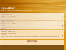 Tablet Screenshot of florian-koelsch.blogspot.com