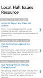 Mobile Screenshot of hulllocalissues.blogspot.com