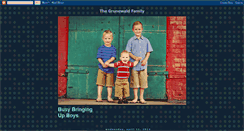 Desktop Screenshot of busybringingupboys.blogspot.com