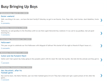 Tablet Screenshot of busybringingupboys.blogspot.com