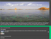 Tablet Screenshot of playasmenorquinas.blogspot.com